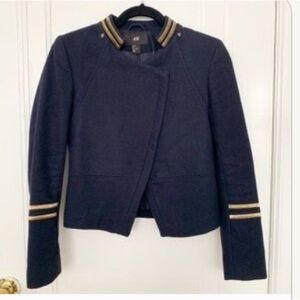 Navy Wool Jacket
